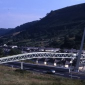 New Footbridge in Cwm