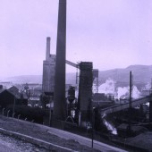 Ebbw Vale Coke Ovens opposite Garden City