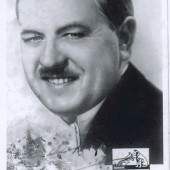 H.M.V.Recording Star,Reginald Dixon,who gave a Concert in aid of The Second World War Effort.
