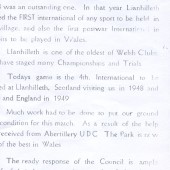 Quoits International 1954 at Llanhilleth