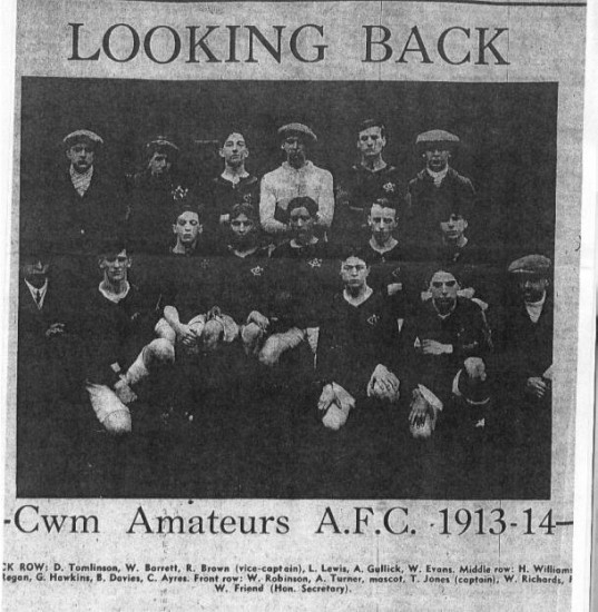 Cwm amateurs afc