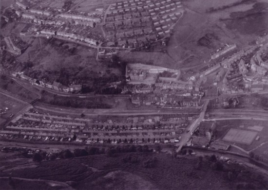 Aerial view of Llanhilleth 4