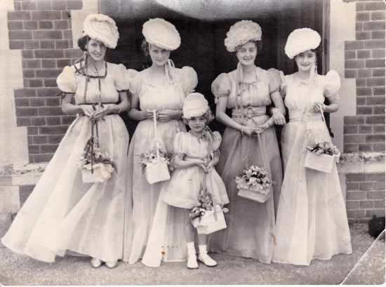 War time Bridesmaids