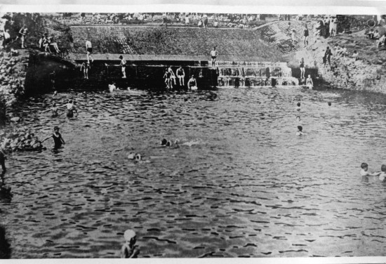the weir below the nine arches the weir below the nine arches