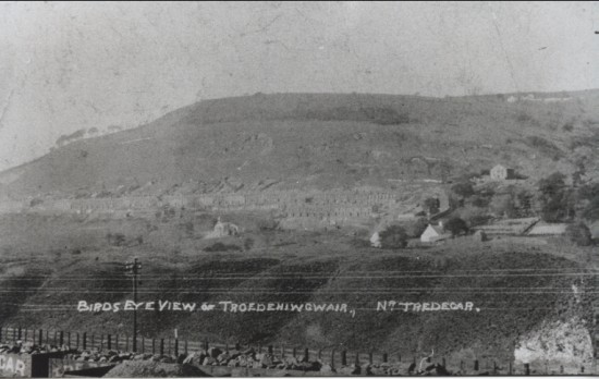 Troedrhiwgwair in about 1900 Troedrhiwgwair in about 1900