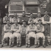 Red and White football team