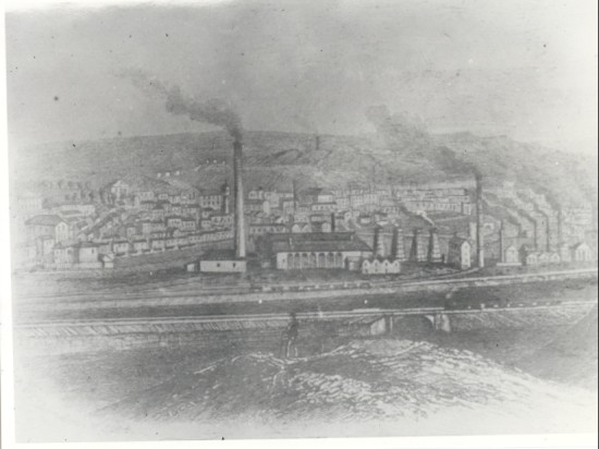 Tredegar Ironworks From An Engraving Of1864 Tredegar Ironworks From An Engraving Of1864