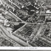Aerial View Of The Southern End Of Tredegar 