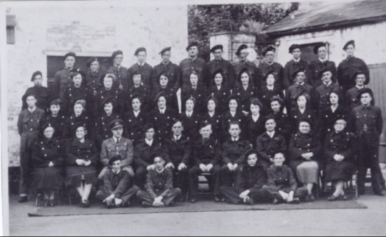 Civil Defence Group Out side Bedwellty House Civil Defence Group Out side Bedwellty House