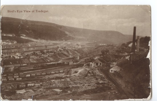 Birds Eye View TredegarBottom End Birds Eye View TredegarBottom End