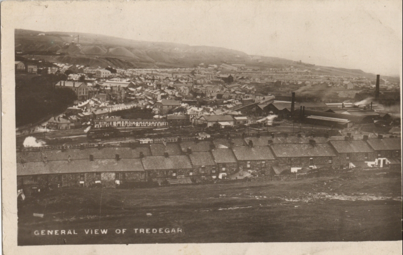 General View of Tredegar Domestic 2, Photo, Social History, Heavy