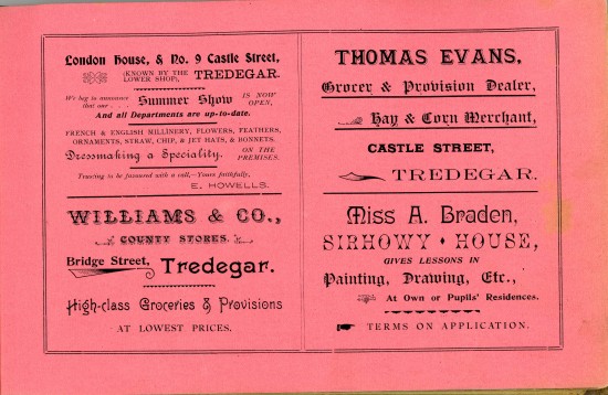 Tredegar Church Bazaar Page 11 Tredegar Church Bazaar Page 11