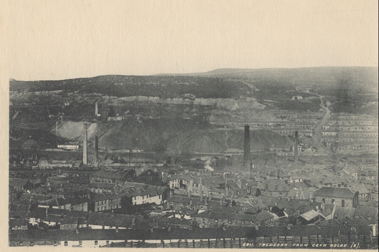 Picturesque Views of Tredegar Photo, Social History, Heavy Industry