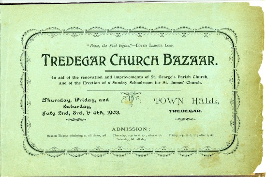 Tredegar Church Bazaar Page 3 Tredegar Church Bazaar Page 3