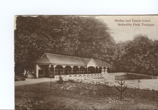 Shelter And Tennis Court Bedwellty Park Tredegar Shelter And Tennis Court Bedwellty Park Tredegar