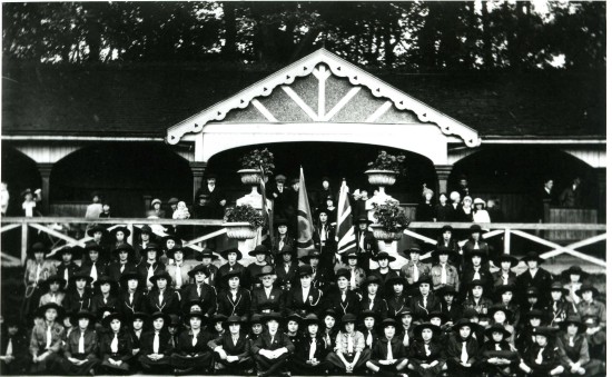 Tredegar Girl Guide Company In Bedwellty Park 1923 Tredegar Girl Guide Company In Bedwellty Park 1923