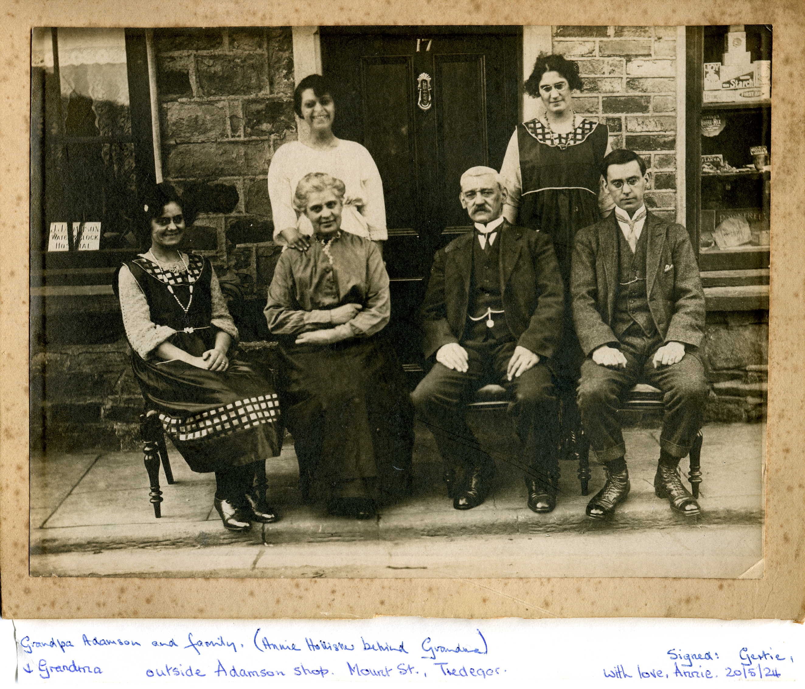 Adamson Shop Mount Street Tredegar Shops, Photo, Group, Commercial