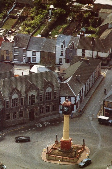 Town Clock Tredegar Photo Public The 1980s Tredegar
