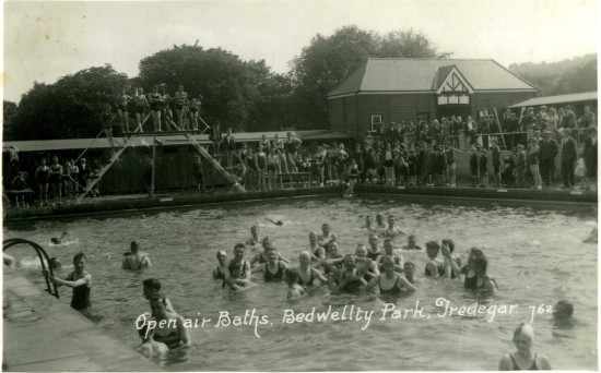 Open Air Swiming Pool Tredegar Open Air Swiming Pool Tredegar