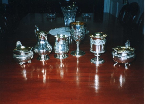 Tredegar Agriculitural Show Cups from 1849 to 1860 Tredegar Agriculitural Show Cups from 1849 to 1860