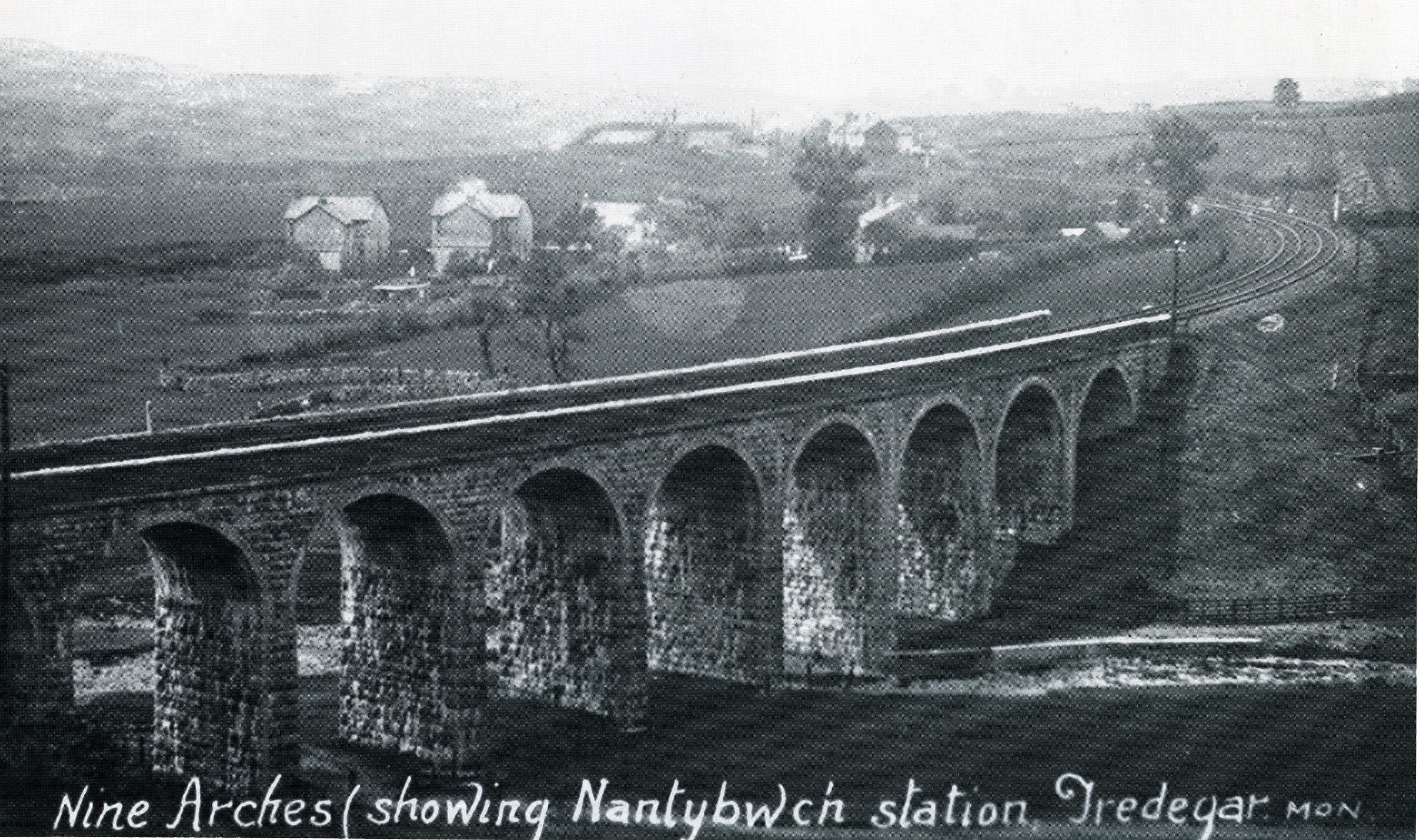 Nine Arches Tredegar Photo, Rail, The 1950s, Social History