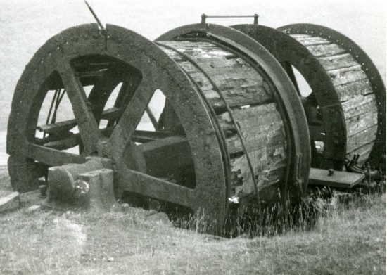 Winding Wheel Above Bedwellty Pits Winding Wheel Above Bedwellty Pits