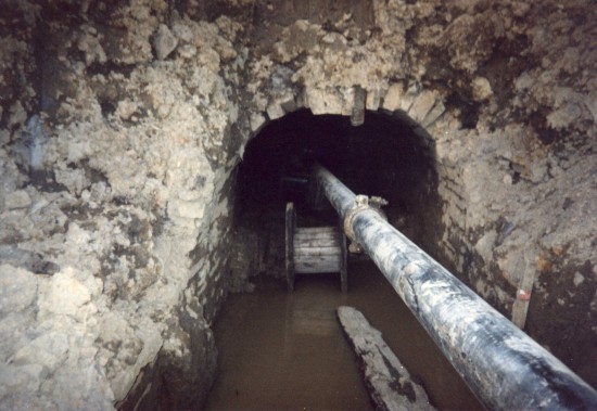 Entrance to Coal Level at Penmark found when reclaiming landCould be brewhouse or Frogmore Levels Entrance to Coal Level at Penmark found when reclaiming landCould be brewhouse or Frogmore Levels