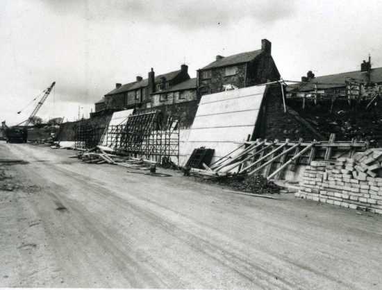 Construction of Heads of the Valley Road at Tavanerbach Tredegar Construction of Heads of the Valley Road at Tavanerbach Tredegar