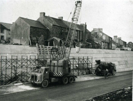 Construction of the Heads of the Valley Road Tavanerbach Tredegar Construction of the Heads of the Valley Road Tavanerbach Tredegar