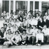 Group of Sirhowy people in Blackpool