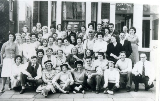 Group of Sirhowy people in Blackpool Group of Sirhowy people in Blackpool