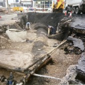 Working at Commercial Street Tredegar