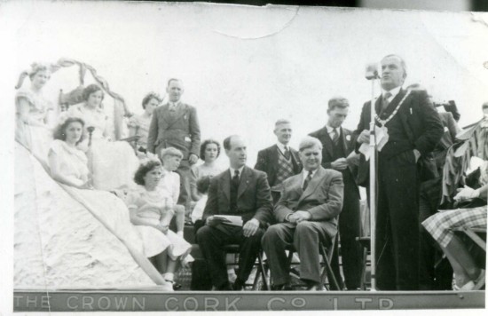 Carnival Queen and Court with Council Officials Anerin Beven Carnival Queen and Court with Council Officials Anerin Beven