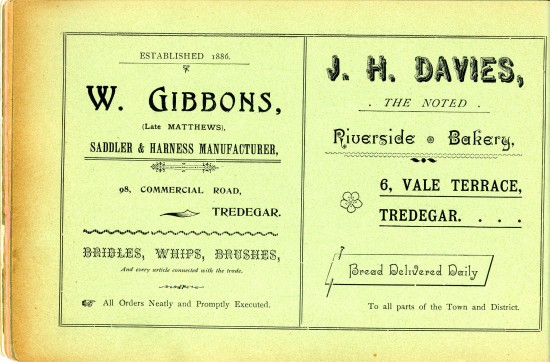 Tredegar Church Bazaar Page 40 Tredegar Church Bazaar Page 40
