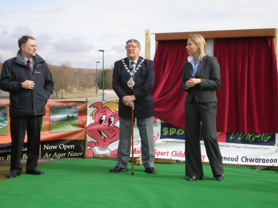 Opening Golf Course Bryn Bach Park Tredegar Opening Golf Course Bryn Bach Park Tredegar