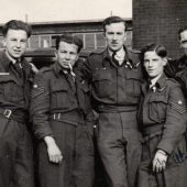 Charlie Sargeant - Crew photo WWll Veteran Charles J. Sargeant DFM