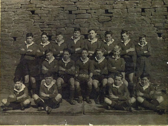 Brynhyfryd-Rugby-1952-531 Brynhyfryd School Rugby Team 1952 - 53