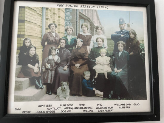 Cwm police station 1914